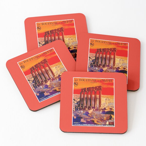 Item preview,  Lebanon : Vintage Baalbek Travel and Tourism Advertising Print designed and sold by posterbobs.