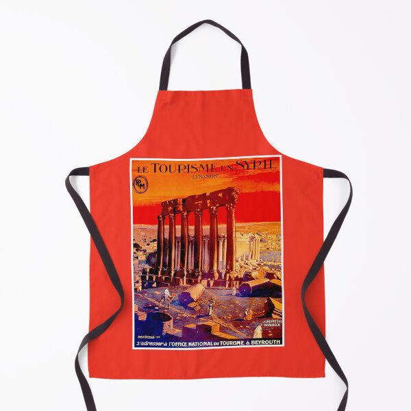 Item preview, Lebanon : Vintage Baalbek Travel and Tourism Advertising Print designed and sold by posterbobs.