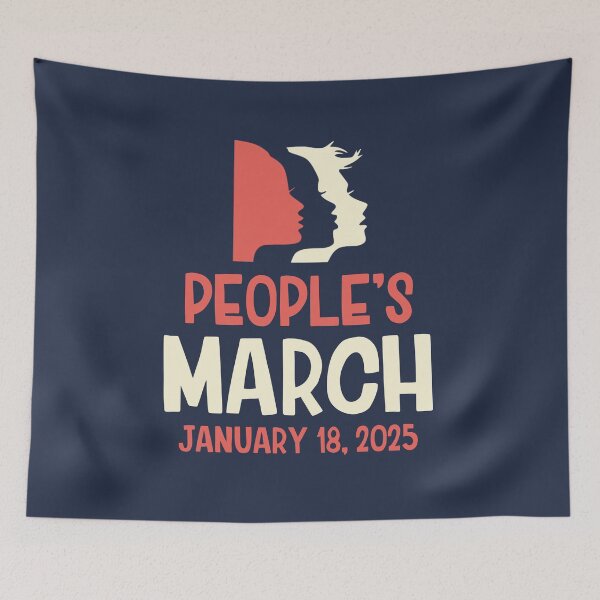Item preview, People’s March 2025 designed and sold by allthetees.