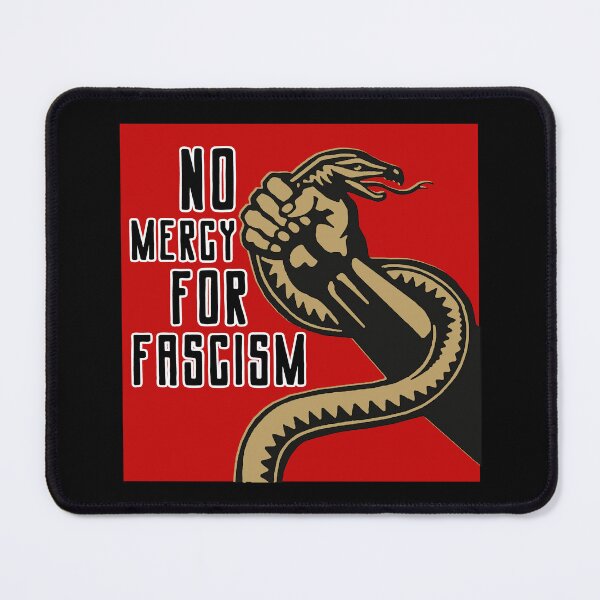 Item preview, NO Mercy for Fascism - Venomous Snake 2.0 designed and sold by Thelittlelord.