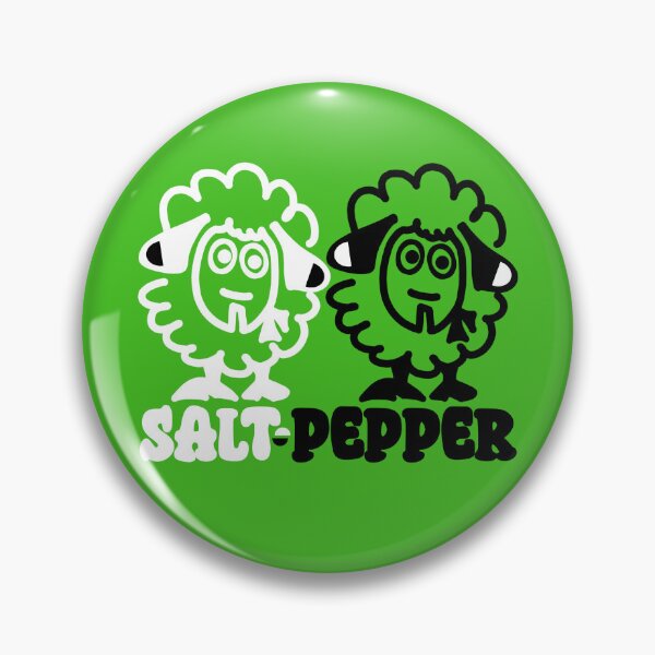 Item preview, Salt and Pepper Funny Sheep designed and sold by vibeno1.