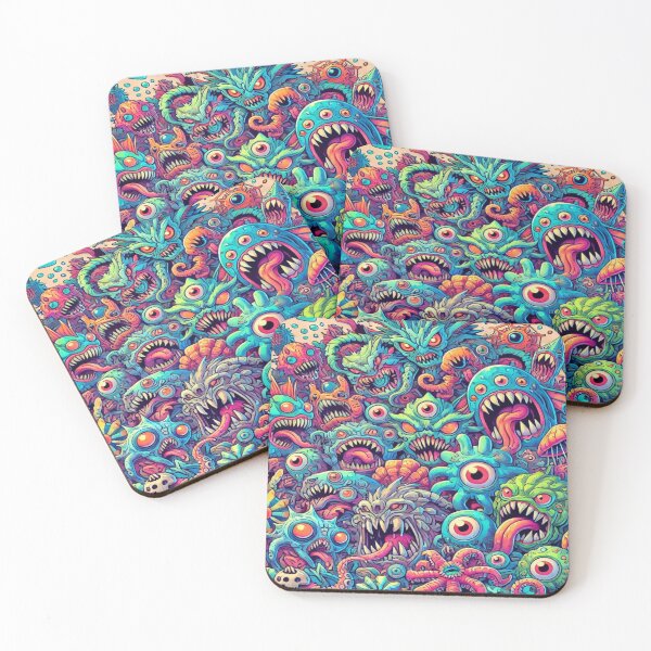 Item preview, Chaotic Pile of Mutant Sea Creatures and Living Coral designed and sold by Imaginarium of Chaos falcon88 .