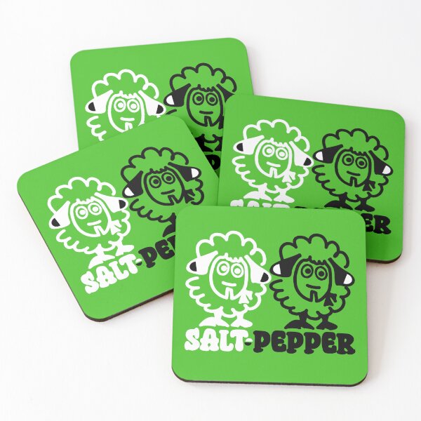 Item preview, Salt and Pepper Funny Sheep designed and sold by vibeno1.