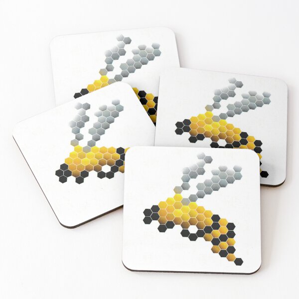 Item preview, Hexagonal / Honeycomb Bee #1 designed and sold by moongazed.