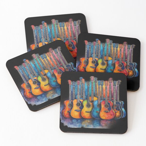 Item preview, Acoustic guitars designed and sold by Digital Art and Funny Pets.