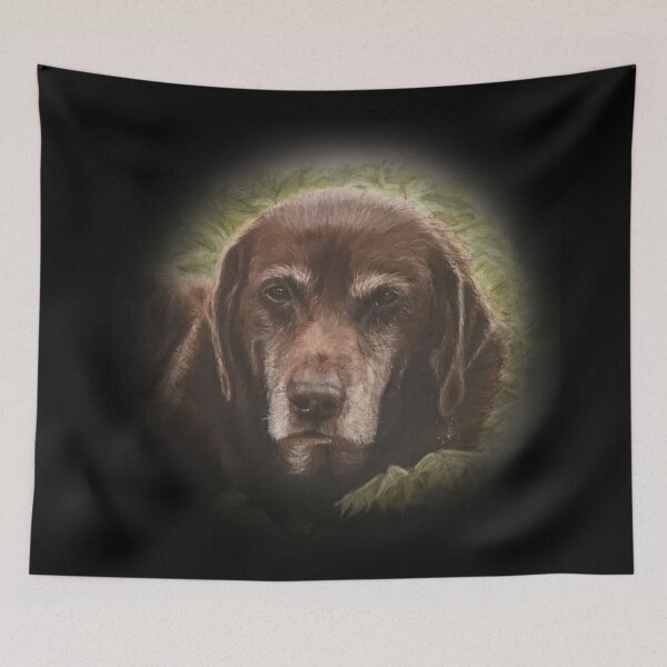 Item preview, Old brown labrador designed and sold by NathBros.