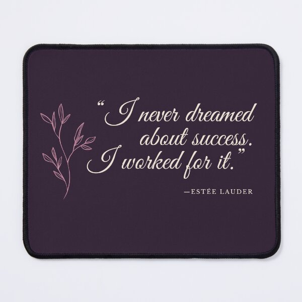 Item preview, Estée Lauder quote designed and sold by aline-humbert.
