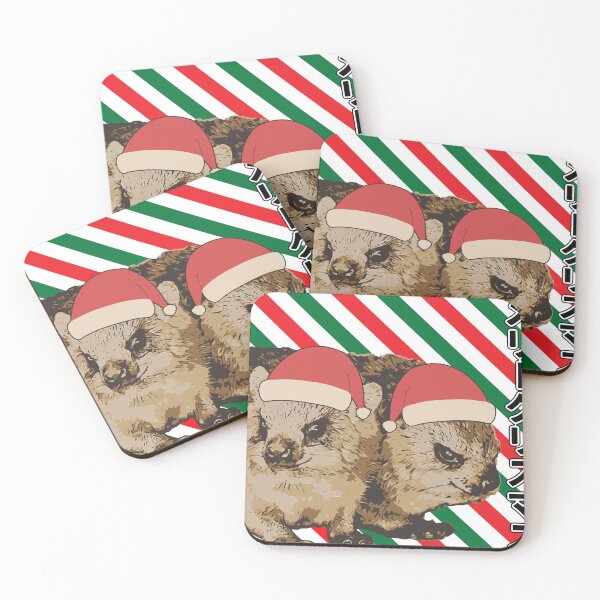 Item preview, Happy Holidays Hyrax | Merry Christmas Rock Hyrax | Hyrax Gift | Rock Hyrax Present designed and sold by TonyWSmith.