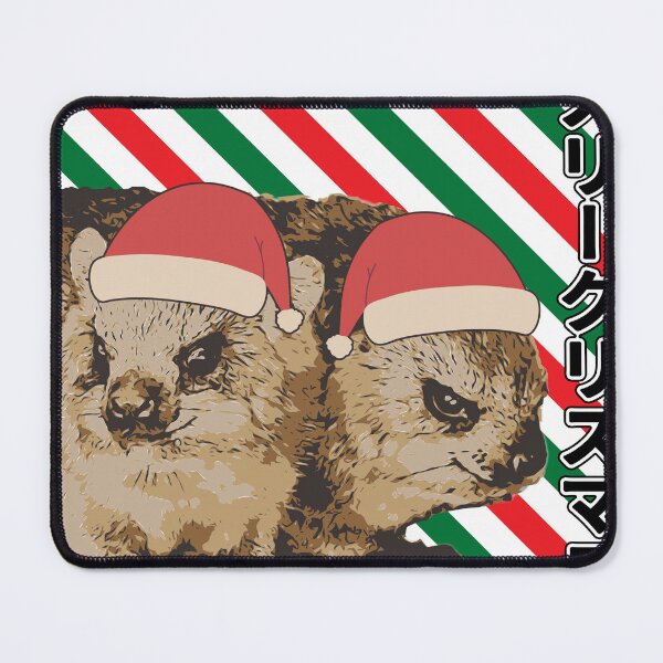 Item preview, Happy Holidays Hyrax | Merry Christmas Rock Hyrax | Hyrax Gift | Rock Hyrax Present designed and sold by TonyWSmith.
