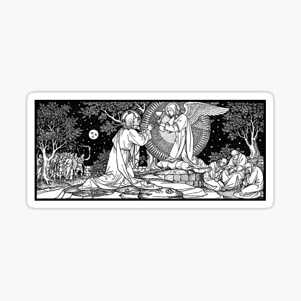 Agony in the Garden Sticker