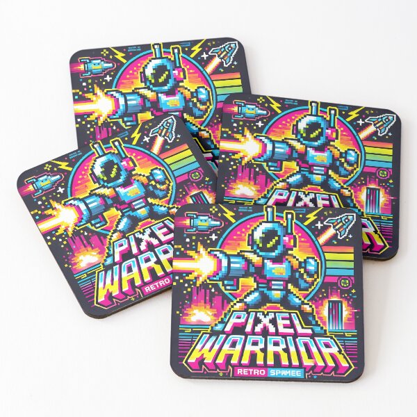 Item preview, Pixel Warrior - Retro Space Battle designed and sold by Psychacharm.