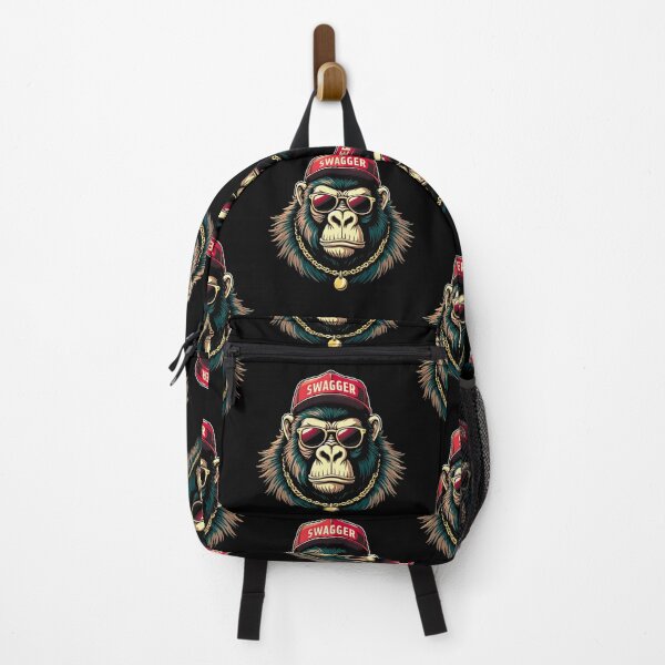 Item preview, Cool Monkey with Swagger Style Hat designed and sold by Taans-Creation.