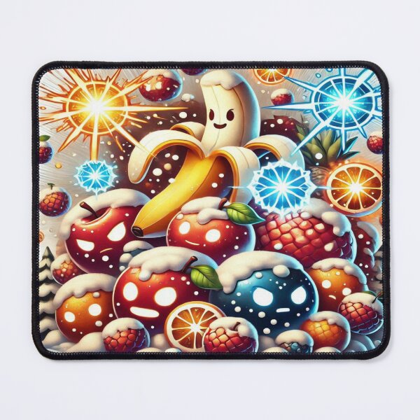 Item preview, Superpowered Fruits in a Winter Idyll designed and sold by Imaginarium of Chaos falcon88 .