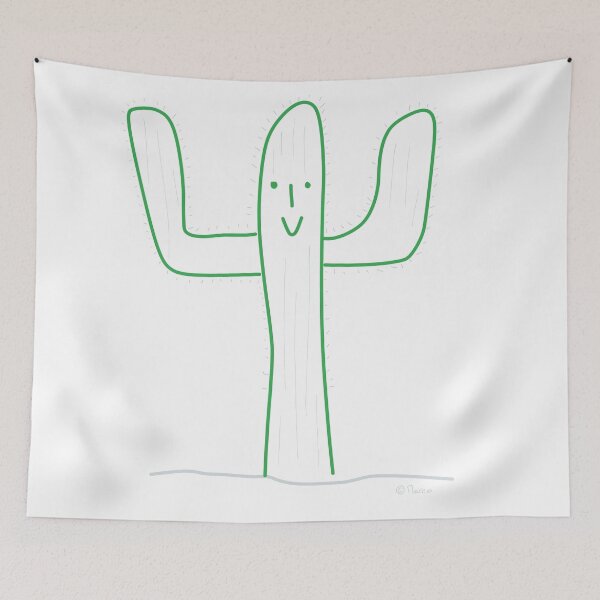 Item preview, Smiling cactus designed and sold by KlareLinie.