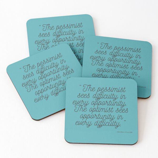 Item preview, Winston Churchill quote designed and sold by aline-humbert.