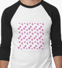 Kussmund Baseballshirt für Männer