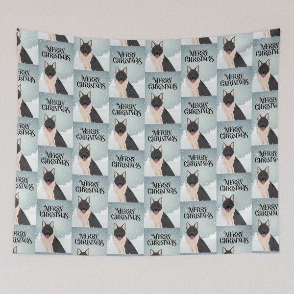 Item preview, Russo European Laika Dog, Christmas designed and sold by thedoglovershop.