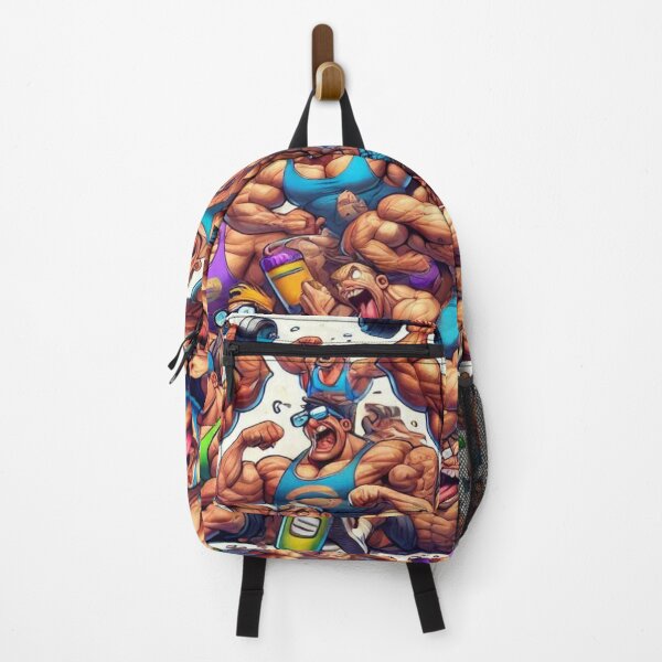 Item preview, Pile of Cartoon Bodybuilders in Wacky Poses designed and sold by Imaginarium of Chaos falcon88 .