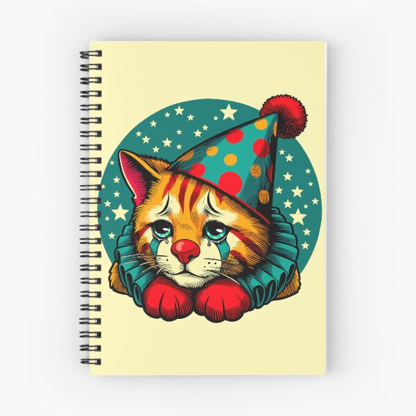 Item preview, Sad Kitty Clown designed and sold by Ghost on Toast.