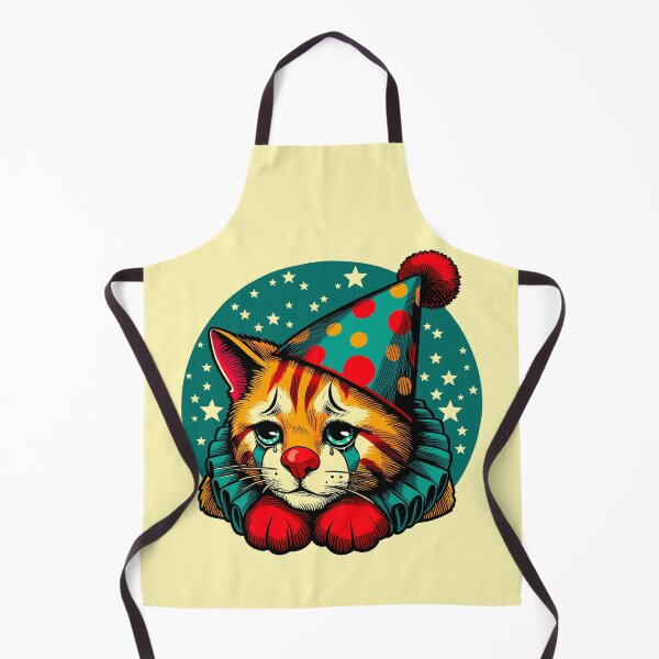 Item preview, Sad Kitty Clown designed and sold by Ghost on Toast.