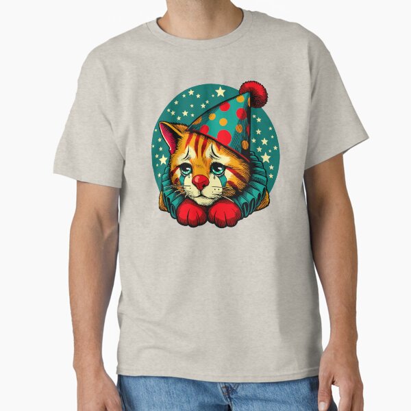 Item preview, Sad Kitty Clown designed and sold by Ghost on Toast.