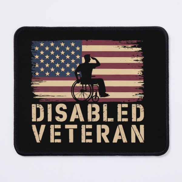 Item preview, Proud Disabled Veteran Tribute Design - Honor and Sacrifice designed and sold by GreenZenStudio.