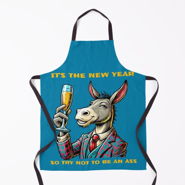 Item preview, New Year’s Drunk Donkey | Don’t Be An Ass designed and sold by Ghost on Toast.
