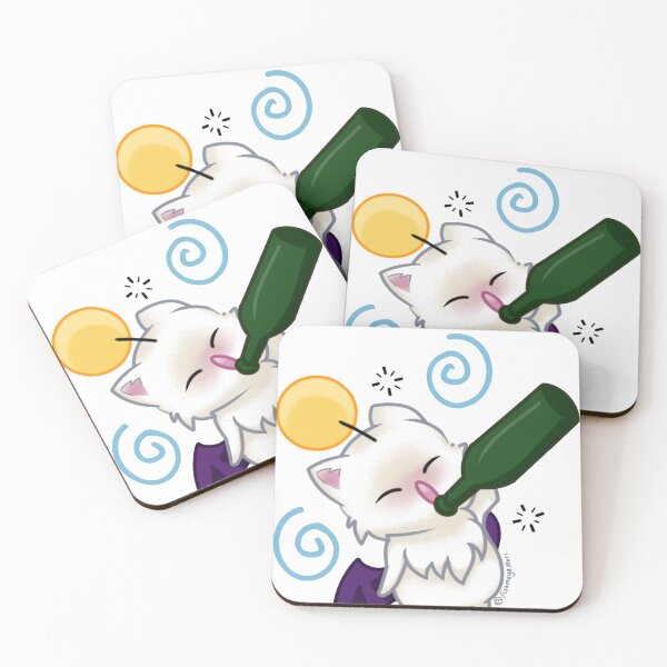 Item preview, Drinking Moogle designed and sold by Asamoya.