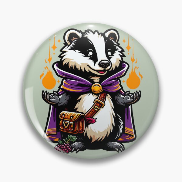 Item preview, Sorcerer Badger designed and sold by Ghost on Toast.