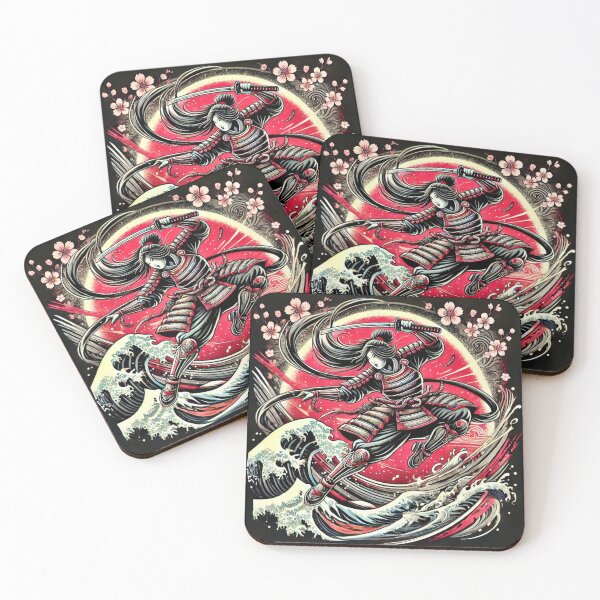 Item preview, Samurai Warrior Woman 4 designed and sold by NightsageArt.