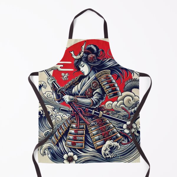 Item preview, Samurai Warrior Woman 3 designed and sold by NightsageArt.