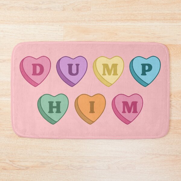 Item preview, Dump Him Conversational Valentines Hearts designed and sold by Magnolia Valley Art.