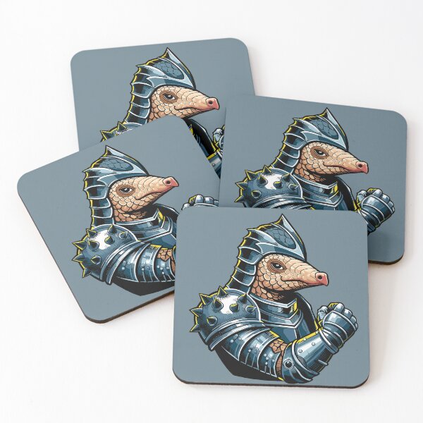 Item preview, Paladin Pangolin designed and sold by Ghost on Toast.