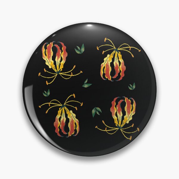Item preview, Water Colour Sketch Flame Lily Pattern designed and sold by MvuuStudio.