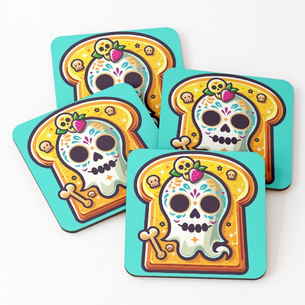 Item preview, Day of the Dead Ghost on Toast designed and sold by Ghost on Toast.