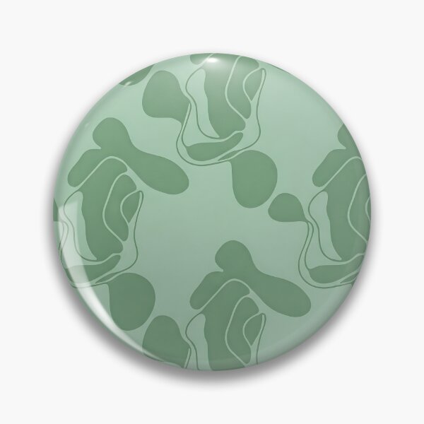 Item preview, Abstract Art, Modern Shapes, Minimalist Pattern, Fluid Art, Organic Design, Green Abstract, Flowing Shapes designed and sold by Artidnan12.