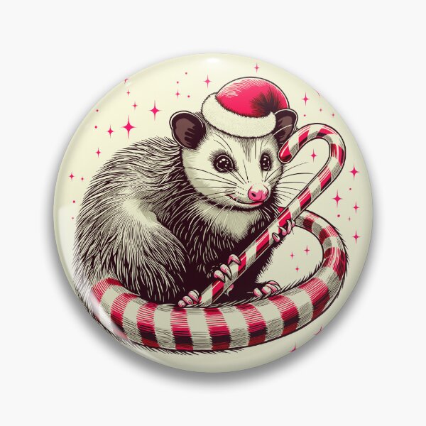 Item preview, Merry Hissmas Opossum designed and sold by Ghost on Toast.