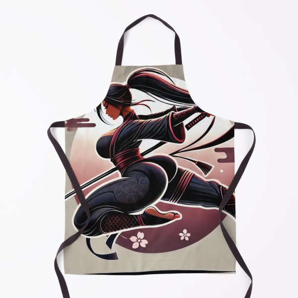 Item preview, Ninja Warrior Woman 1 designed and sold by NightsageArt.