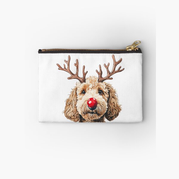 Item preview, Festive Goldendoodle  designed and sold by rmcbuckeye.