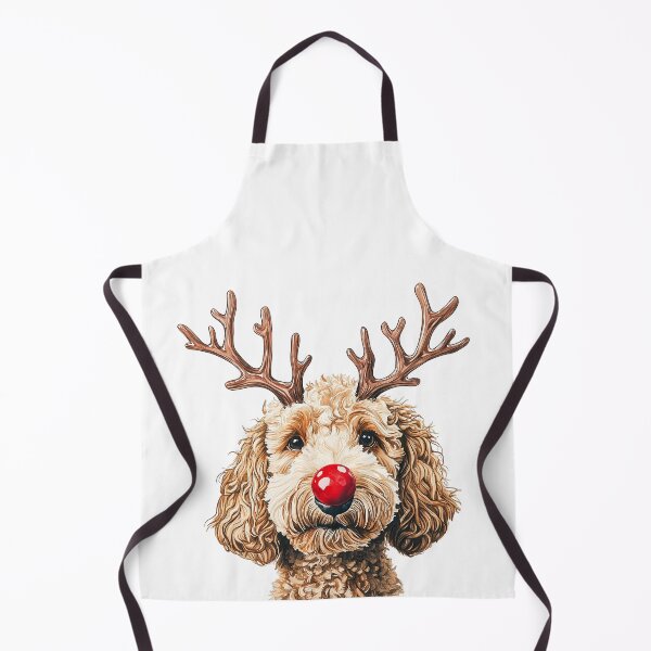 Item preview, Festive Goldendoodle  designed and sold by rmcbuckeye.
