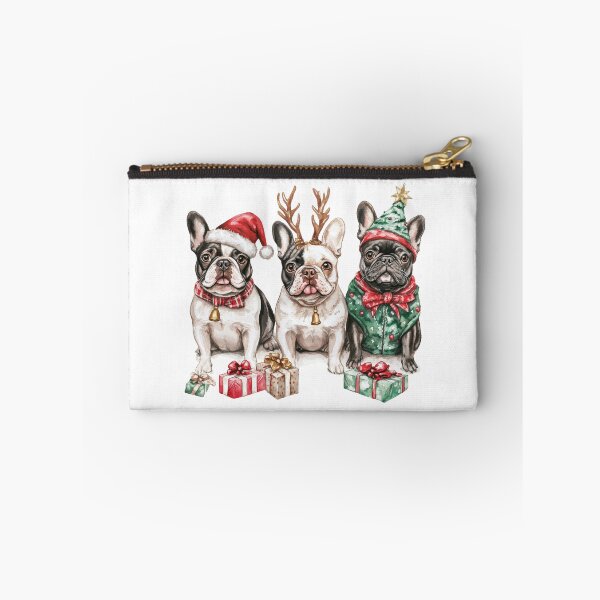 Item preview, Festive Frenchie Pups designed and sold by rmcbuckeye.