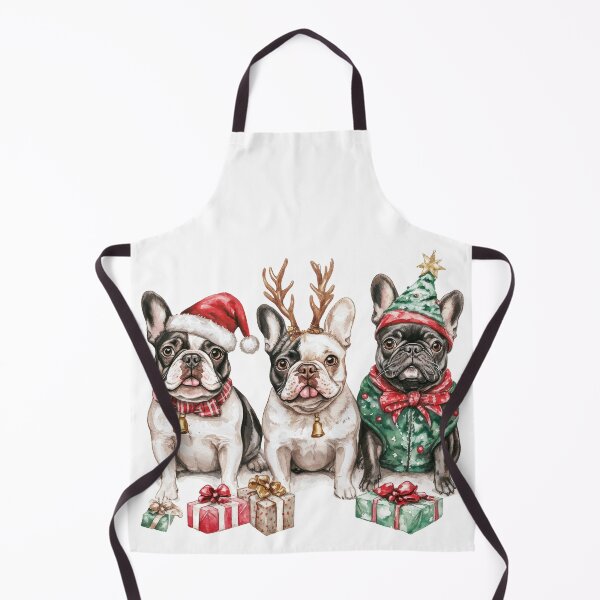 Item preview, Festive Frenchie Pups designed and sold by rmcbuckeye.