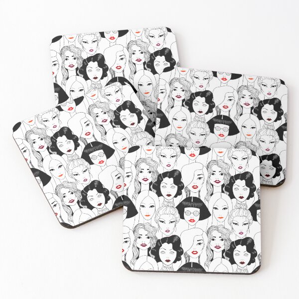 Item preview, Diverse Women Faces designed and sold by BONBcreative.