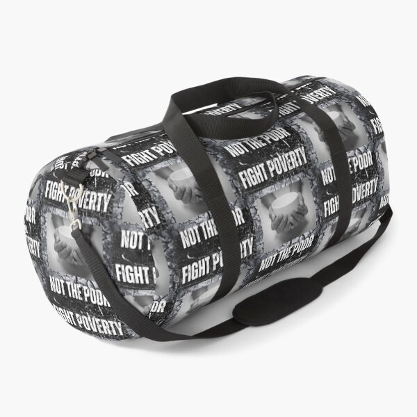 Item preview, Fight Poverty Not The Poor Pro-Democracy Design designed and sold by EarthArtDesigns.