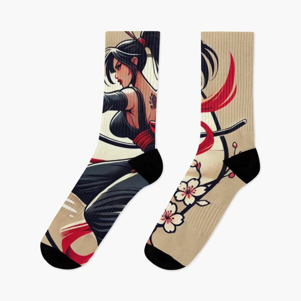 Item preview, Ninja Warrior Woman 3 designed and sold by NightsageArt.