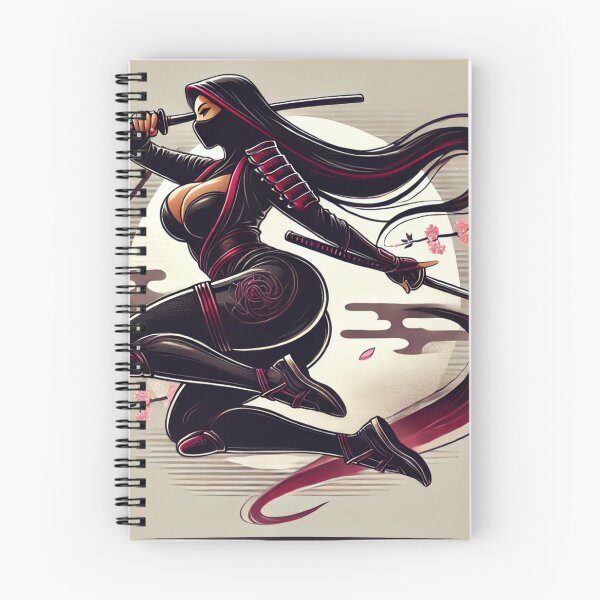 Item preview, Ninja Warrior Woman 2 designed and sold by NightsageArt.
