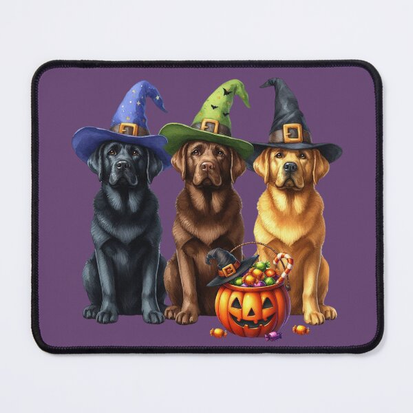 Item preview, Halloween Labrador Trio designed and sold by rmcbuckeye.