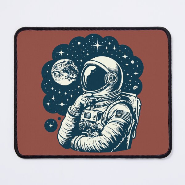 Item preview, Astronaut Thinking of Home designed and sold by Ghost on Toast.