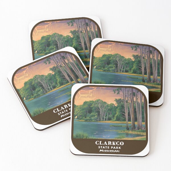 Item preview, Vintage Clarkco State Park (Mississippi State Park) designed and sold by RabbitK.