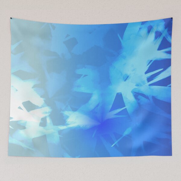Item preview, Blue Sky Brushwork Minimalism Print Background designed and sold by Sharon Schwalbe.